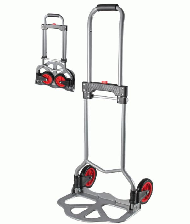 Carrello porta tutto Valex portata 60Kg ruote rientranti - 1500271 01