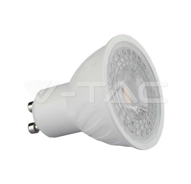 Lampadina led PAR16 V-tac chip Samsung 6W GU10 4000K 38 gradi VT-227 - 21190 02