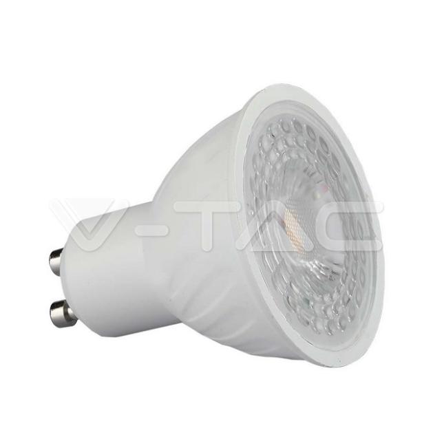 Lampadina led PAR16 V-tac chip Samsung 6W GU10 6400K 110 gradi VT-247 - 21194 01