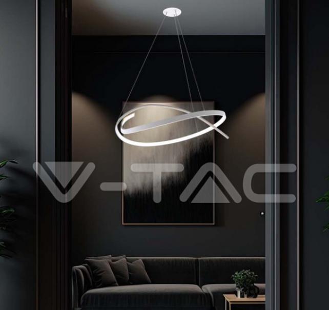 Sospensione led V-tac triac dimmerabile 48W 4000K bianca VT-7916 -  14997 04