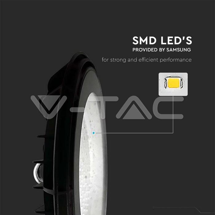 Sospensione industriale V-tac 100W led luce naturale 4000K VT-90101 - 10202 02