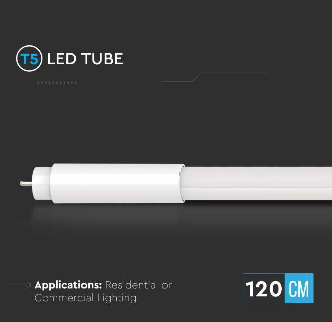 Tubo led T5 V-tac 16W 6500K 120cm G5 VT-1225 -  216321 04