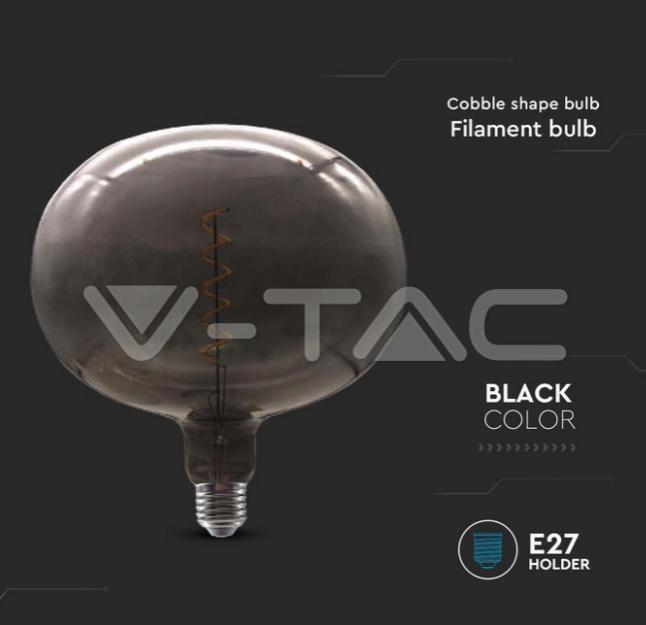 Lampadina led V-tac 4W E27 a forma di ciottolo VT-2265 -  8057 02