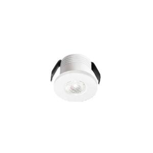 Faretto ad incasso led  glam 3w 4000k bianco opaco - gfa901n