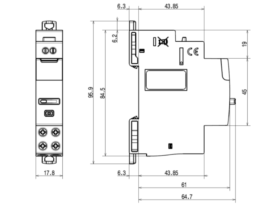 Attuatore smart Bticino Btdin 1 modulo max 80A - FC80AC 02