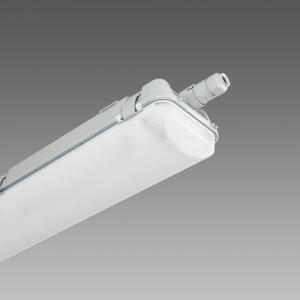 Echo 927 bilampada led 50w luce naturale 4000k in policarbonato colore bianco 16470500