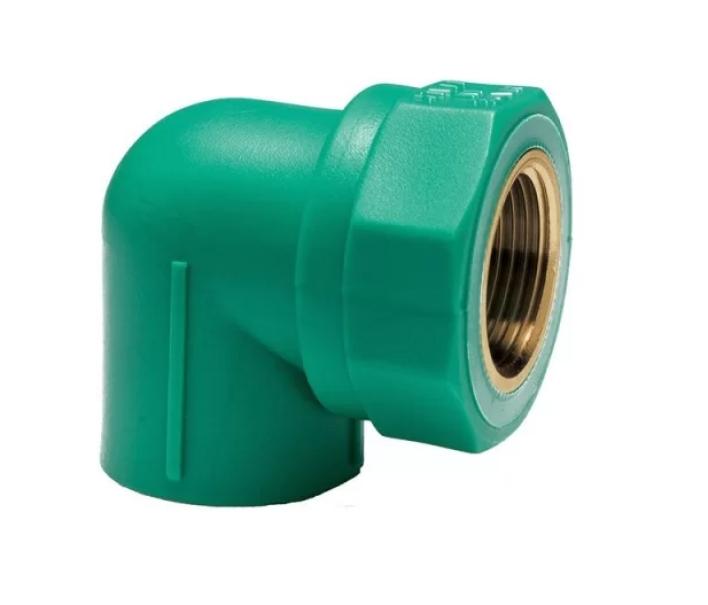 Gomito a 90 gradi FF Idro-Bric diametro 3/4 pollici x25 verde - CARRPN000925 01