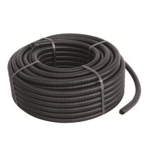 Corrugato con tirafilo  diametro 20mm da 50m nero - tf01020nt050