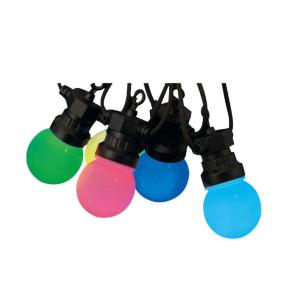 Catenaria led  15 lampadine da 0,5w rgb 13 metri vt-713s -  23159