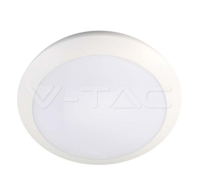 Plafoniera led V-tac 20W 3000-4000-6000K bianco VT-8222 - 23160 01