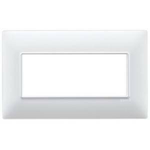 Plana placca 5 moduli bs colore bianco 14649.01