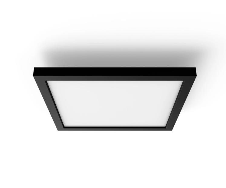 Pannello led quadrato Philips Hue Aurelle 2200-6500K White Ambiance nero - 15901300 02