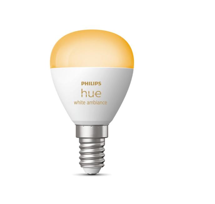 Lampadina led P45 Philips Hue E14 5,1W 2000-6500K White Ambiance - 49110600 01