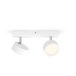 Faretto led philips bracia 2 luci 11w 2700k bianco - 17476400