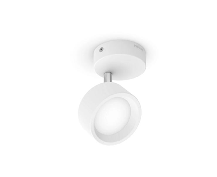 Faretto led Philips Bracia 1 luce 5,5W 2700K bianco - 17474000 02