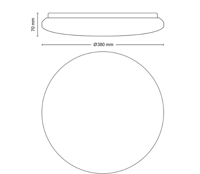 Plafoniera led Philips Izso 24W 2700/6500K diametro 38cm - 19607000 02