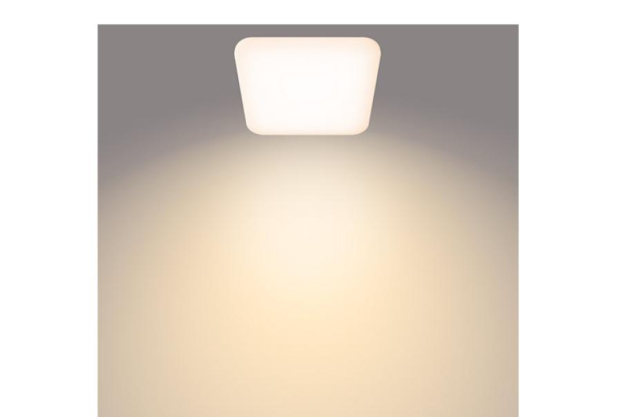 Plafoniera led Philips Mauve 24W 2700K quadrata 43cm - 19549300 02