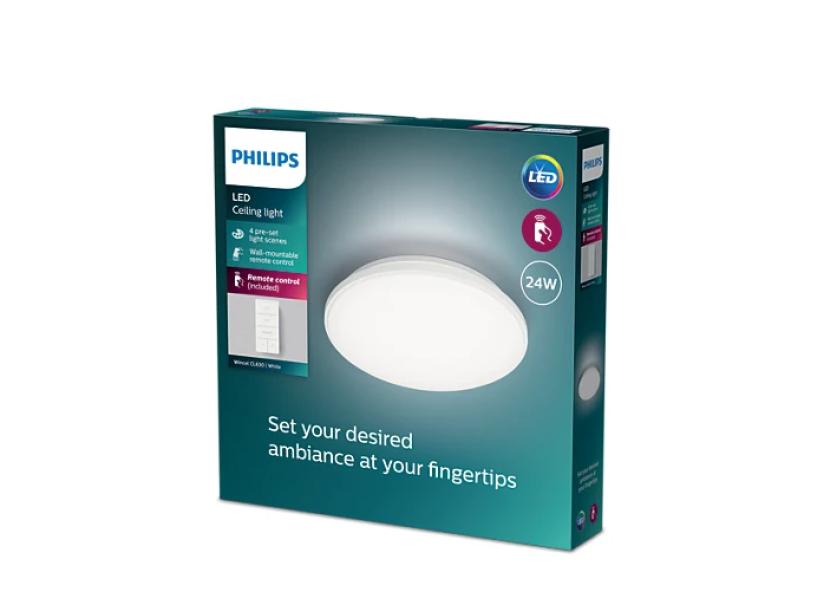 Plafoniera led Philips Wincel 24W 2700/6500K diametro 39,5cm - 19611700 04