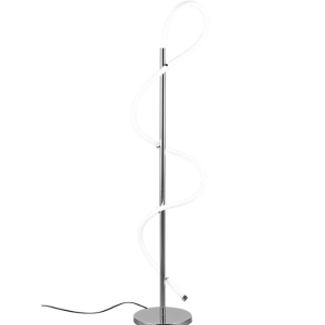 Lampada da terra led  argos 28w 4000k cromo - r42361106