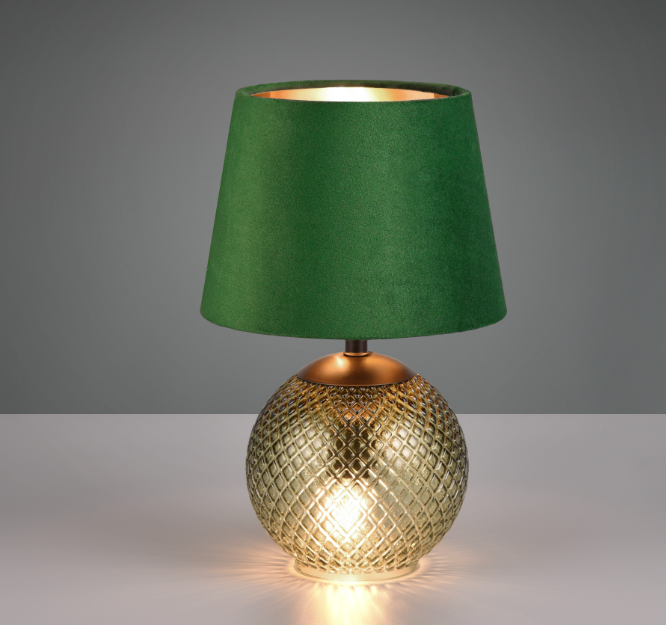 Lampada da tavolo Trio Lighting Jonna 2xE14 max 10W verde - R51242015 02