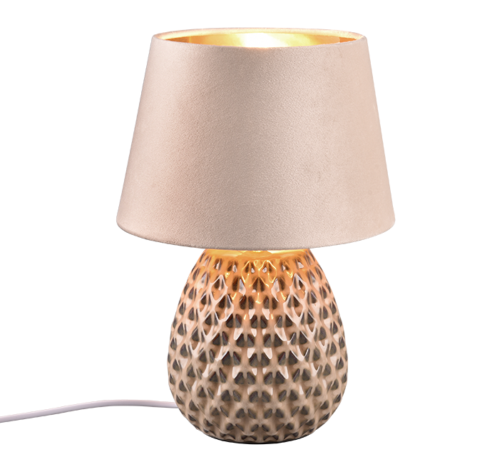 Lampada da tavolo Trio Lighting Ariana 1xE27 max 60W beige - R51531944 01