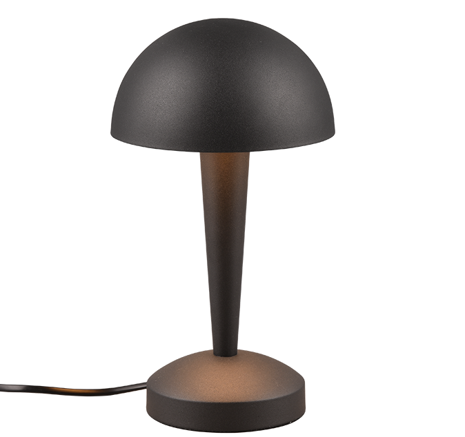 Lampada da tavolo led touch Trio Lighting Canaria 4.9W 3000K oro nero - R59561180 01