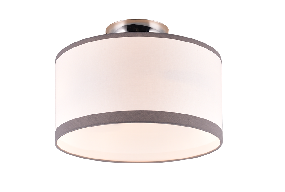 Plafoniera Trio Lighting Davos 2xE14 max 28W cromo bianco - R61552006 01