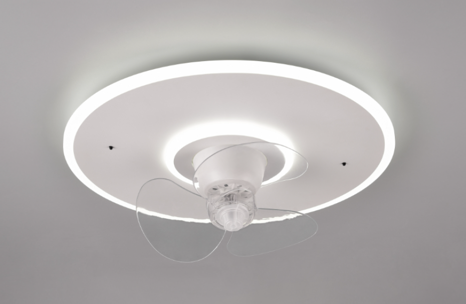 Plafoniera led con ventilatore Trio Lighting Nybro 30W 2700-6500K bianco opaco - R64133131 02