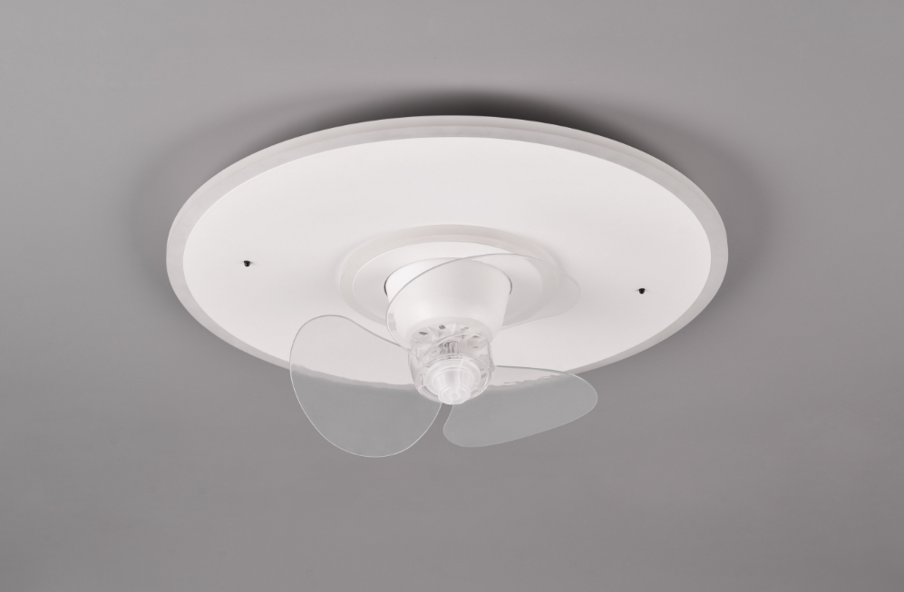 Plafoniera led con ventilatore Trio Lighting Nybro 30W 2700-6500K bianco opaco - R64133131 04