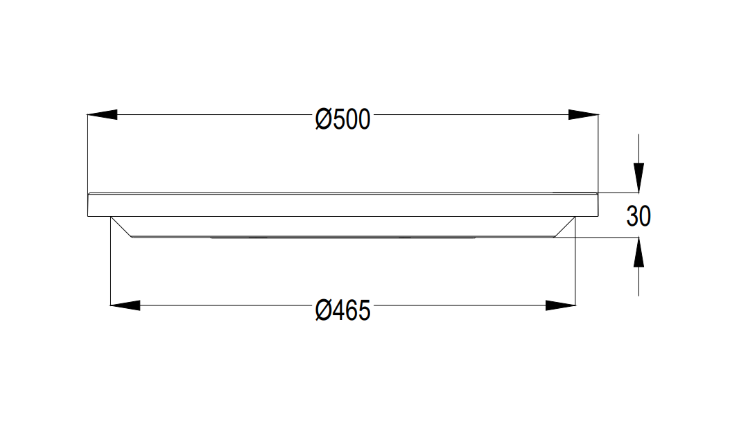 Plafoniera led Trio Lighting Scott 30W 3000-6500K bianco opaco - R64381031 06