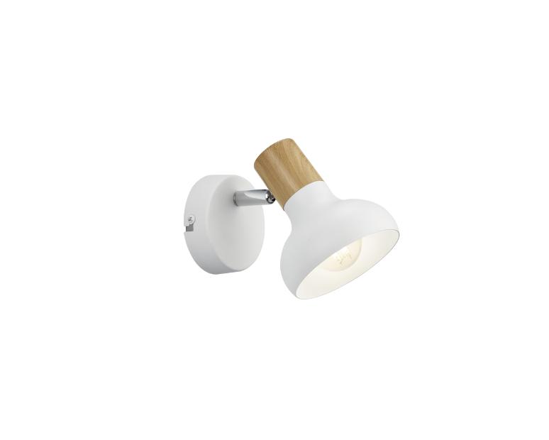 Faretto Trio Lighting Latika 1x E14 max 10W bianco opaco - R81521031 01