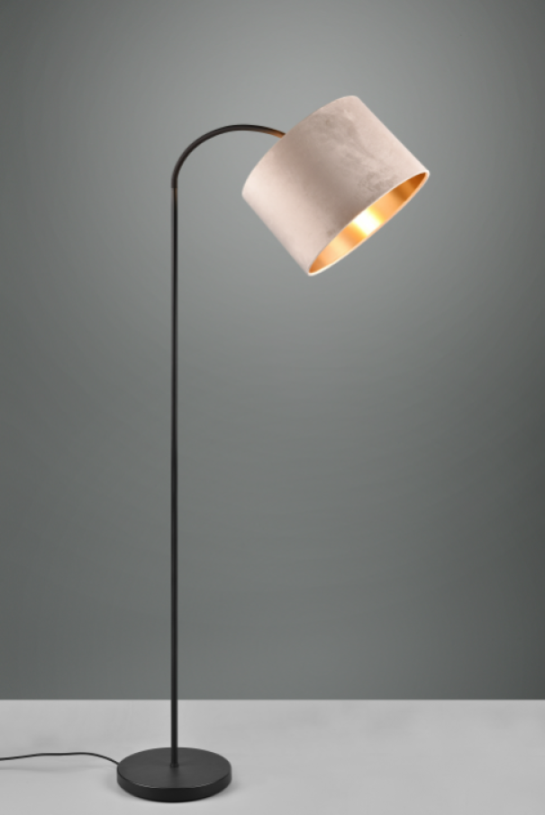 Lampada a piantana Trio Lighting Julieta 1xE27 max 60W nero beige - 419090144 03