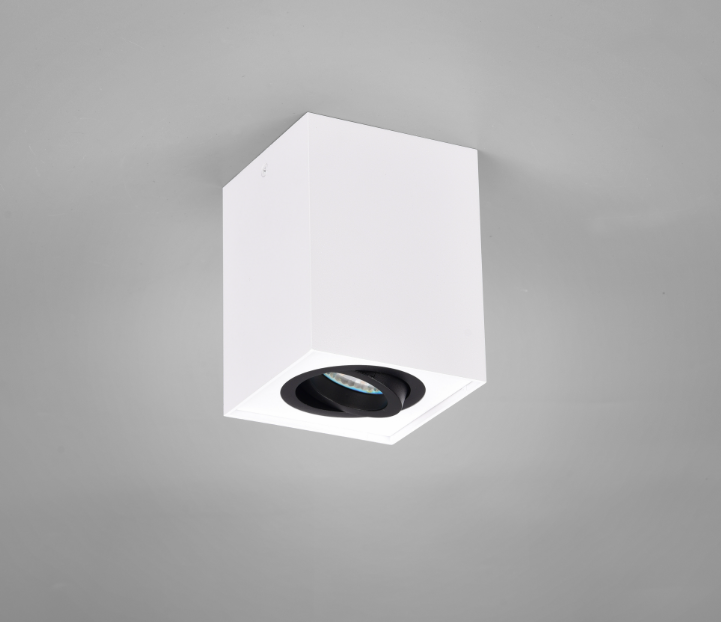 Plafoniera Trio Lighting Biscuit 1xGU10 max 35W nero bianco - 613000134 03