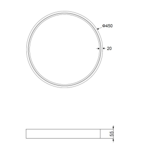 Plafoniera led  doha 29w 2300+3000+4000k ottone satinato - 641310208