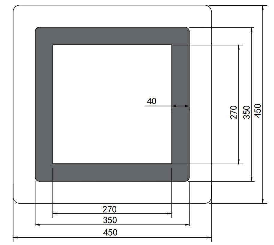 Plafoniera led quadrata Trio Lighting Morgan 46W 2700-6500K nichel opaco - 641510207 05