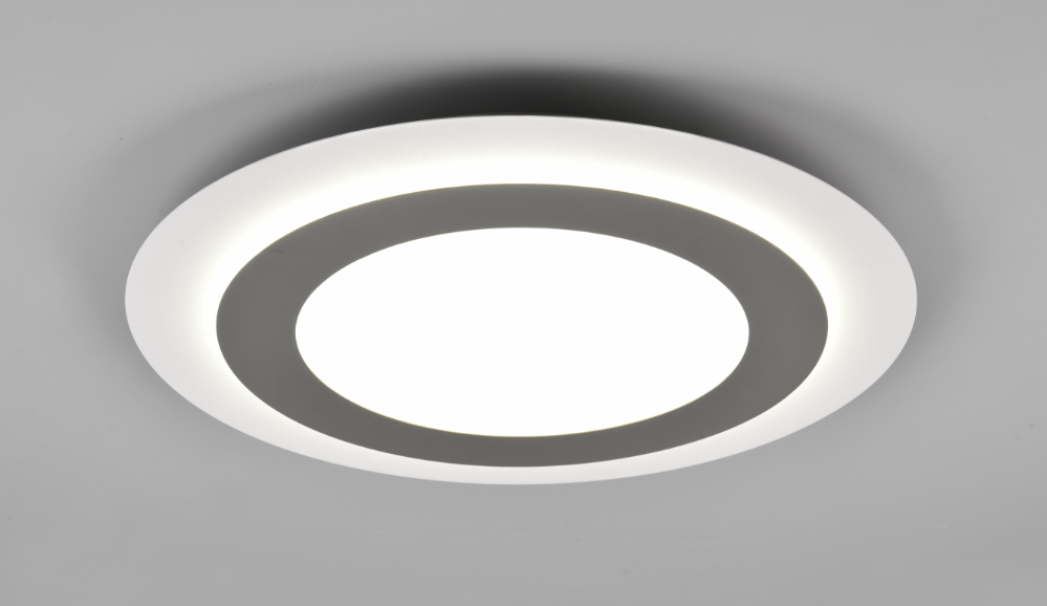 Plafoniera led Trio Lighting Morgan 42W 2700-6500K nichel opaco - 641519207 02