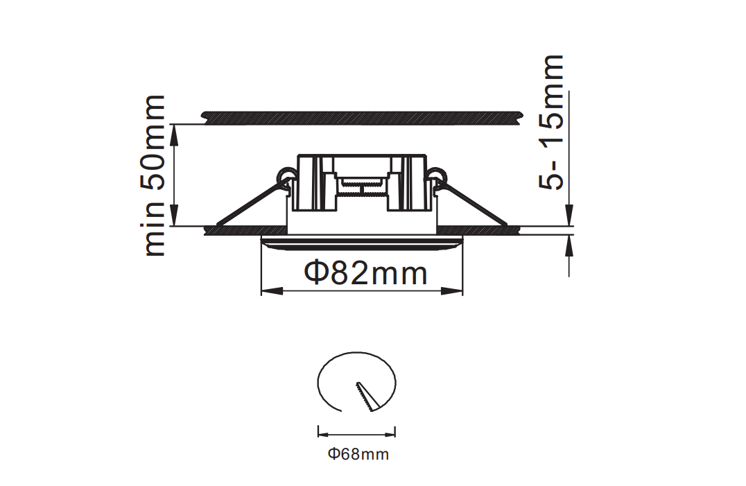 Faretto led RGB ad incasso Trio Lighting Argus 4+1W 3000K bianco opaco - 653610131 05