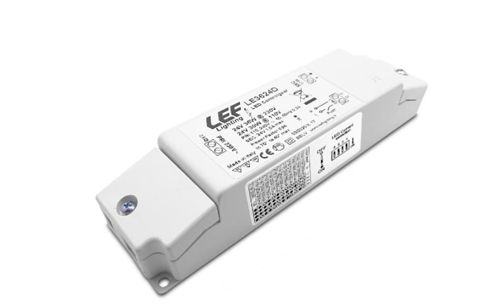 Alimentatore led Lef multi corrente 250-1000mA 10-30W on/ff -  LE30MCH 01