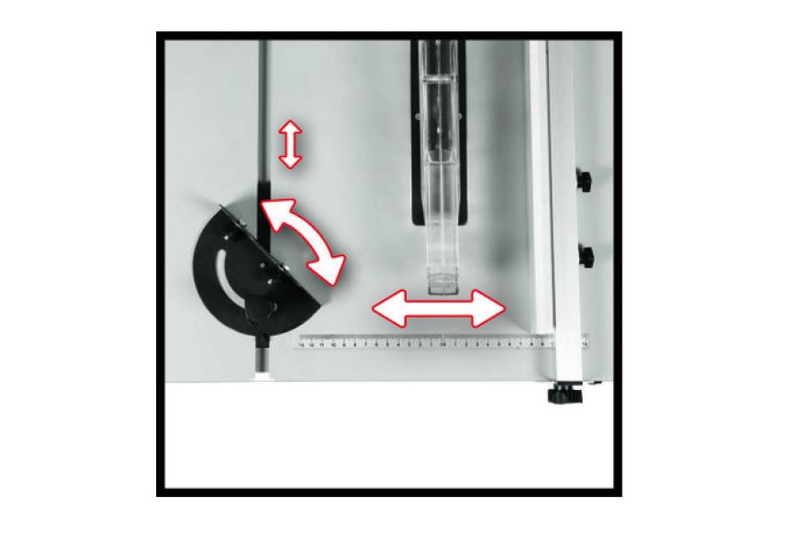 Sega circolare Einhell con banchetto TC-TS 210 -  4340425 03