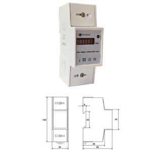 Contatore di energia l'orologico ticonto monofase meccanico - or27746s