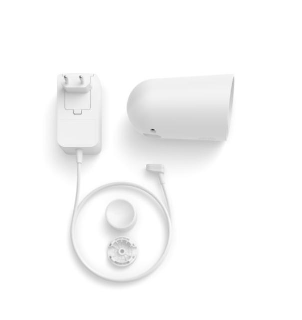 Telecamera a batteria Philips Hue Secure da parete IP65 1080p bianco - 49293600 04