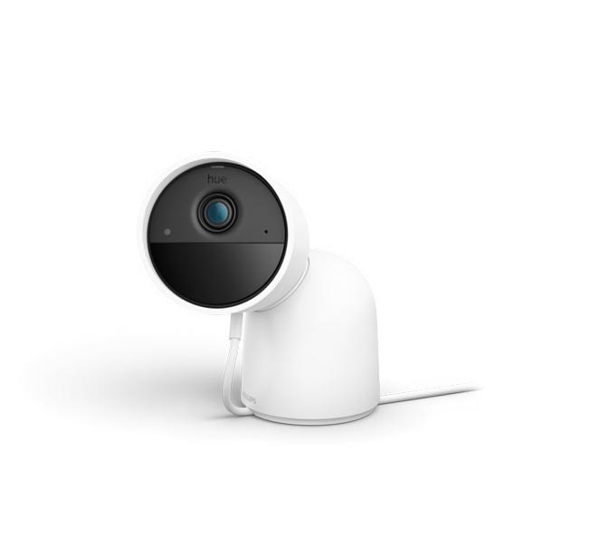 Telecamera con filo Philips Hue da tavolo IP65 1080p bianco - 49615600 01