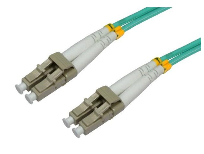 Cavo a fibra ottica IC Intracom diametro 2mm da 2m verde acqua - 302747 01