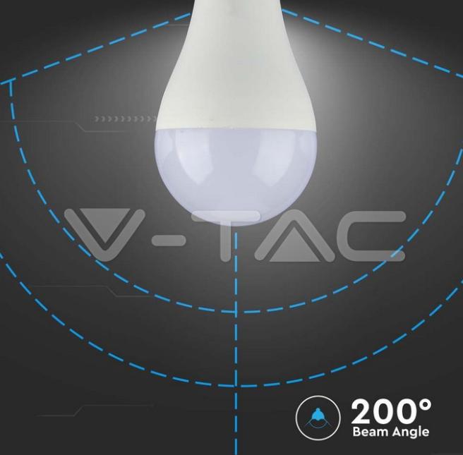 Lampadina led A65 V-tac 15W E27 6500K VT-2015  - 214455 03