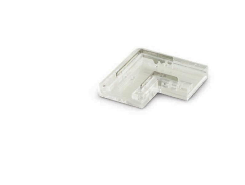 Connettore ad angolo Alpha Elettronica Fly per strisce smd/cob 2pz - 30-10102L 01