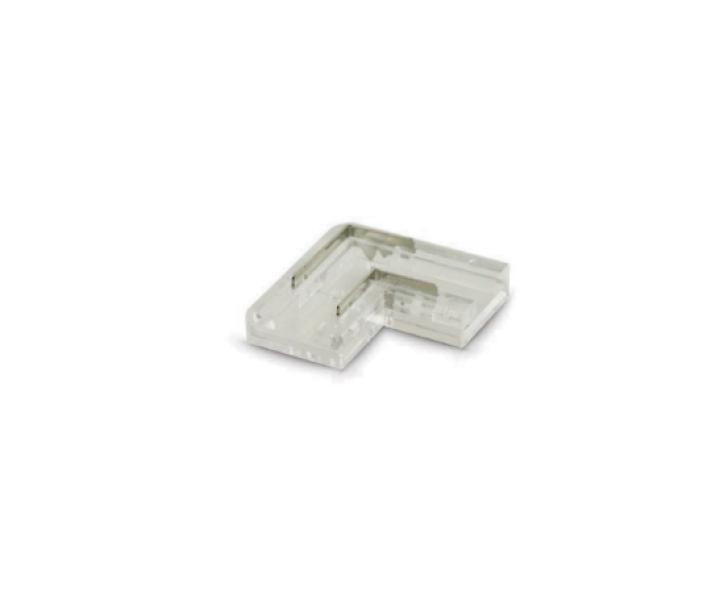 Connettore ad angolo Alpha Elettronica Fly per strisce smd/cob 2pz - 30-10082L 01