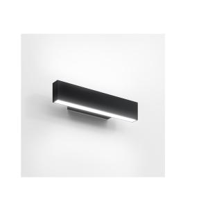 Lampada da parete led  a.24 wall 30cm 2700k 15w nero - bk01004