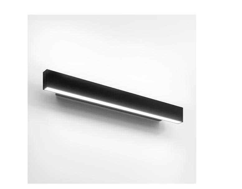 Lampada da parete led Artemide A.24 Wall 60cm 3000K 30W nero - BK12004 01