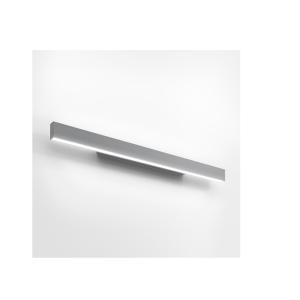 Lampada da parete led  a.24 wall 90cm 2700k 45w argento spazzolato - bk21015