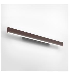 Lampada da parete led  a.24 wall 90cm 2700k 45w bronzo spazzolato - bk21020